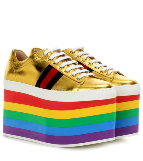 gucci rainbow watch|gucci rainbow platform sneakers.